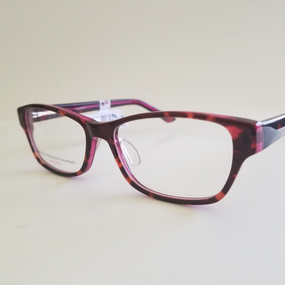 Wn's Eyeglass Frames Burgundy Sz 53-16-140